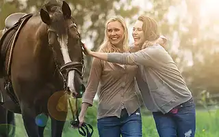 clipping a horse